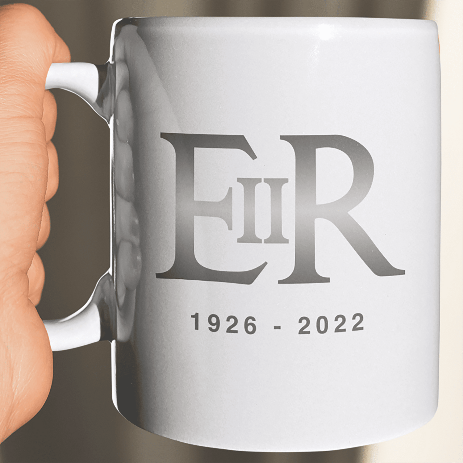 Queen Elizabeth white Mug