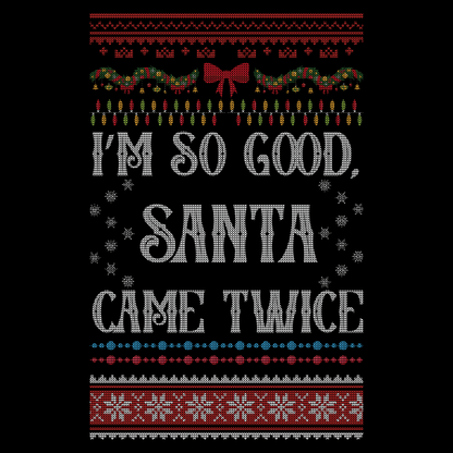 Came Twice Christmas Jumper by Lion Legion 