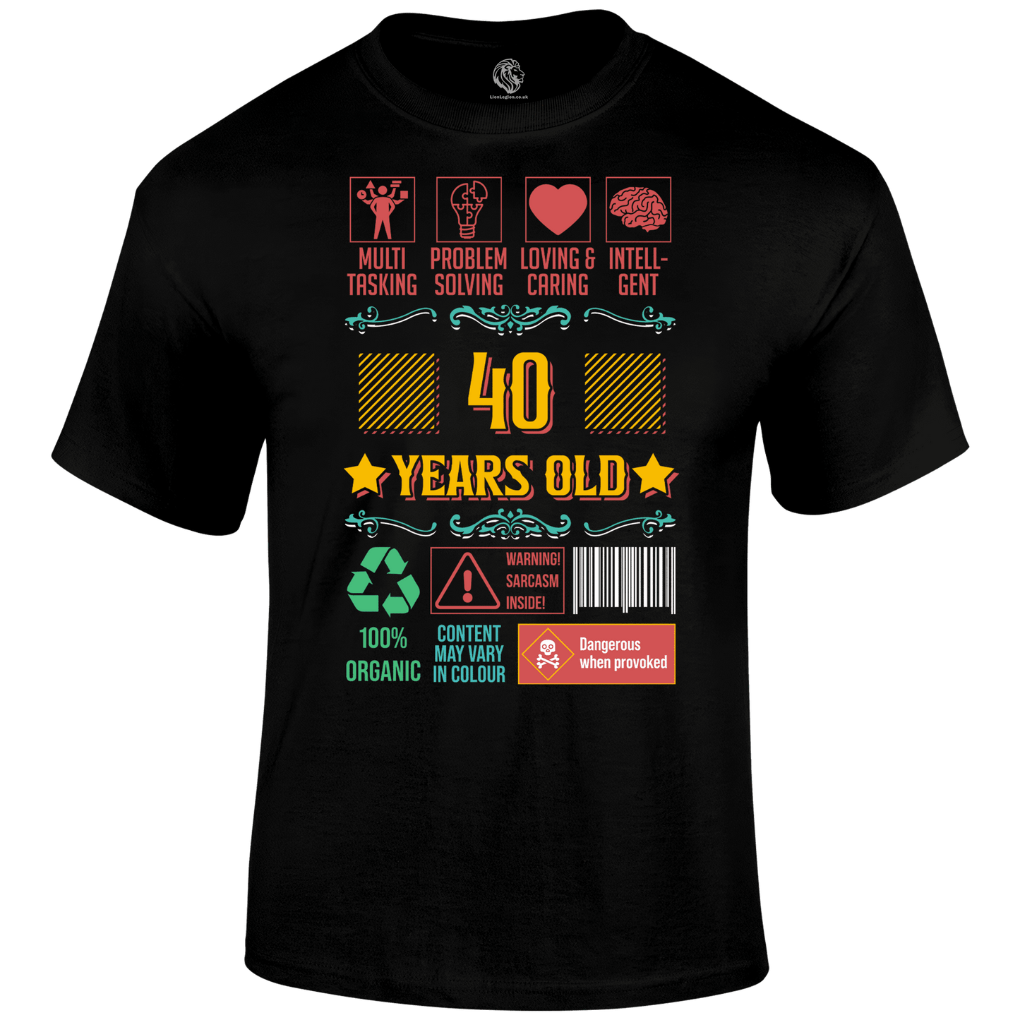 40 Years Old T Shirt