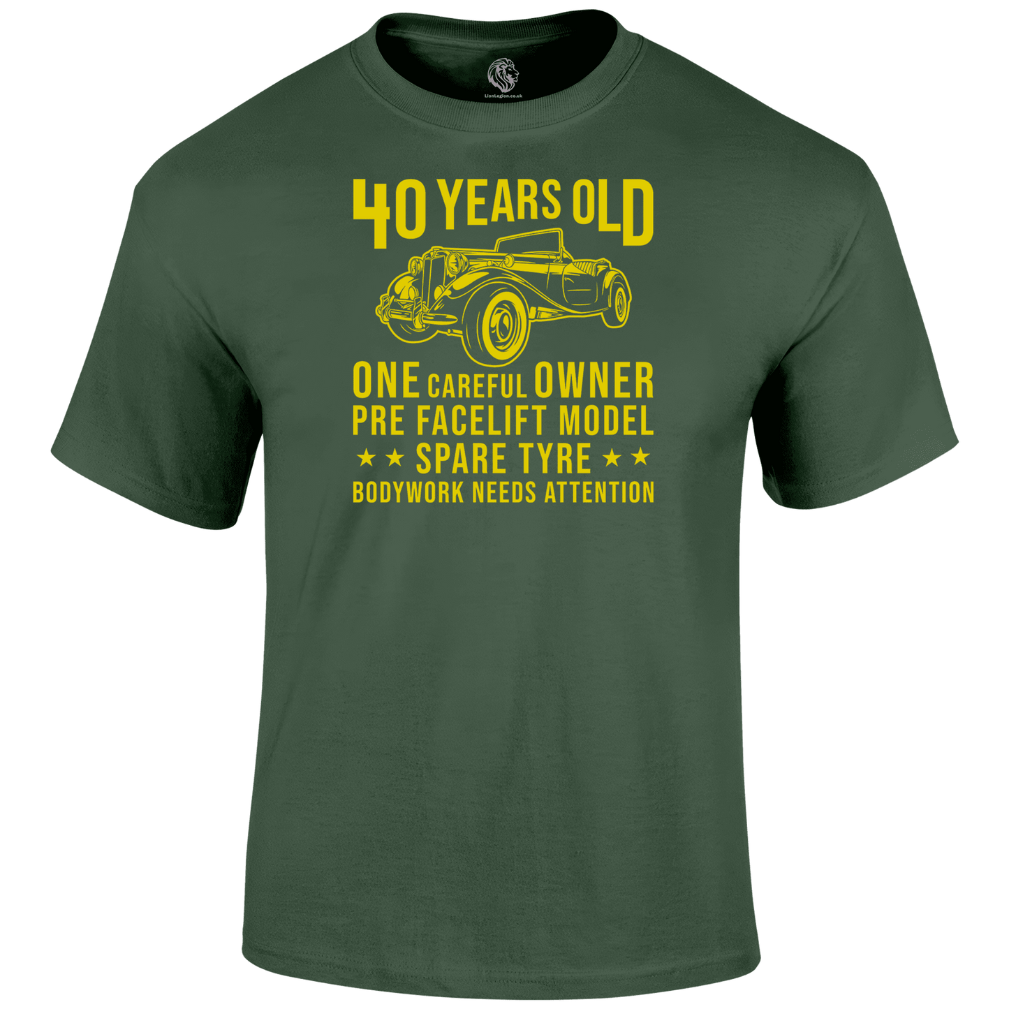 40 Years Old T Shirt