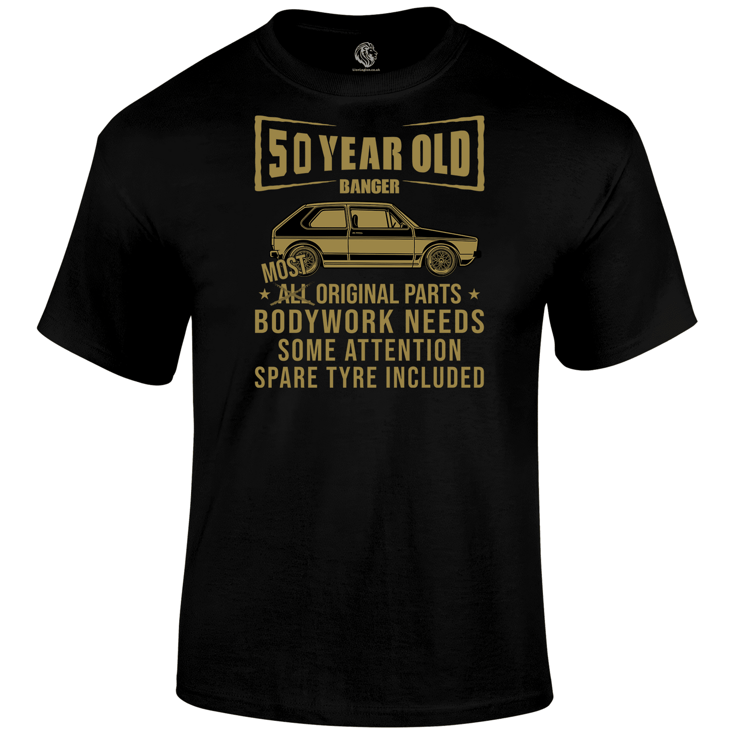 50 Year Old Banger T Shirt