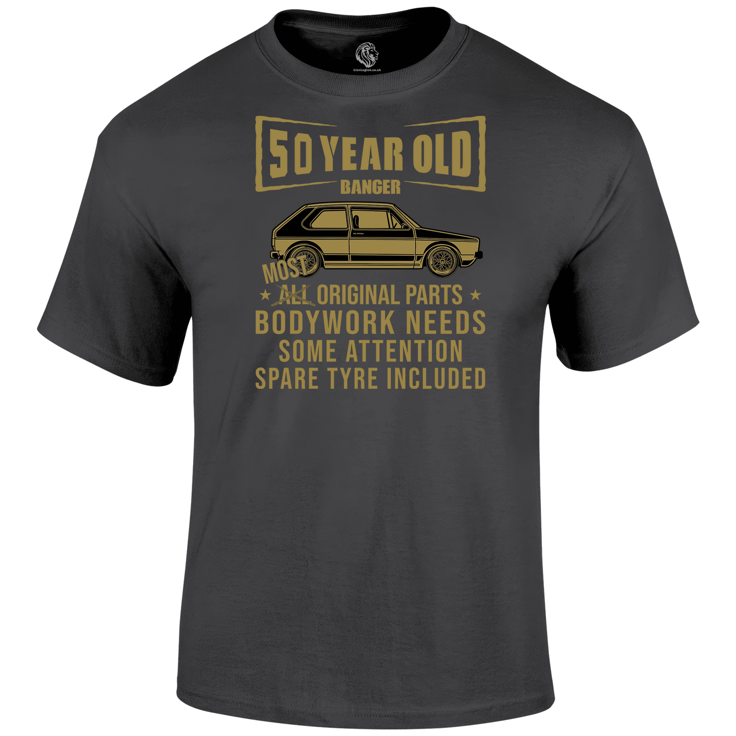 50 Year Old Banger T Shirt