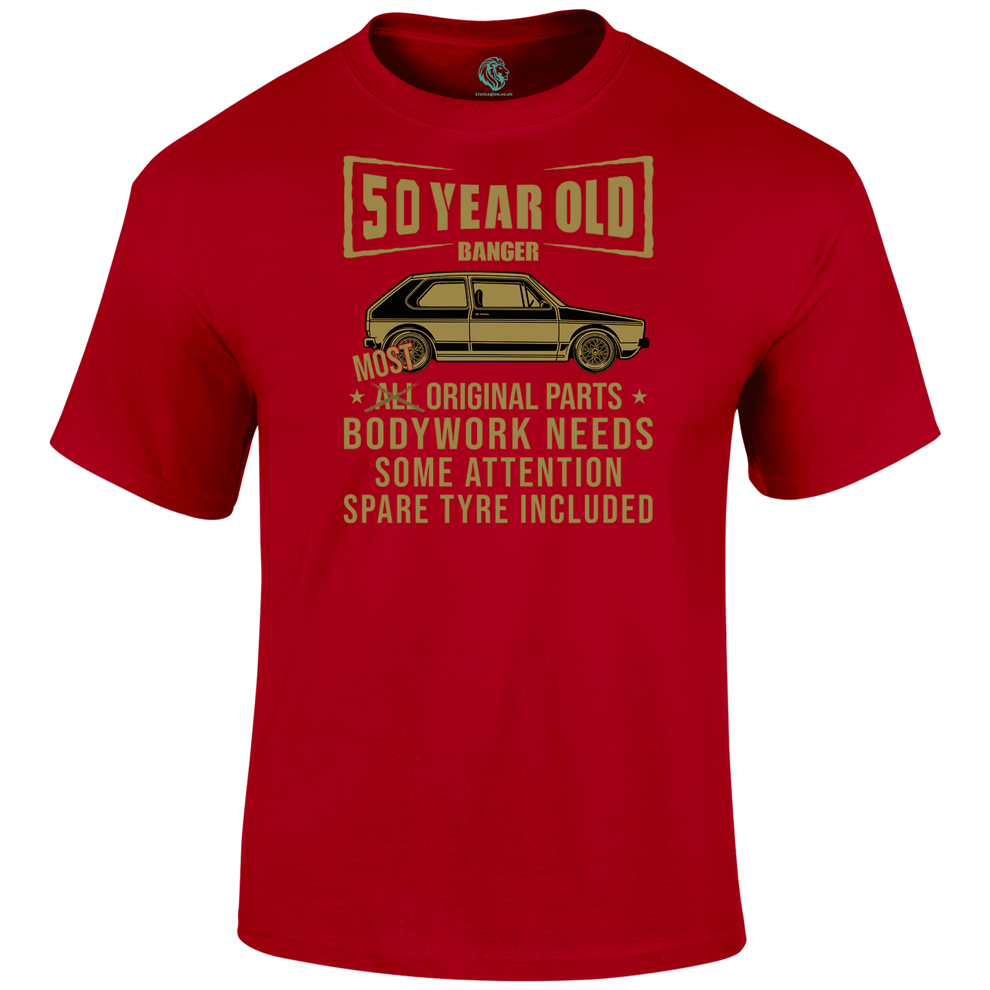 50 Year Old Banger T Shirt