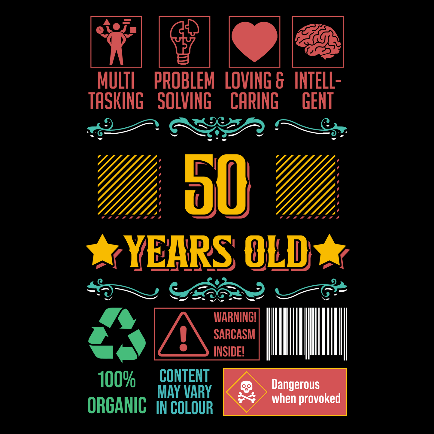 50 Years Old T Shirt
