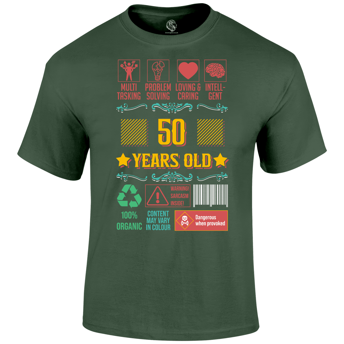 50 Years Old T Shirt