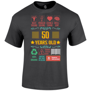 50 Years Old T Shirt