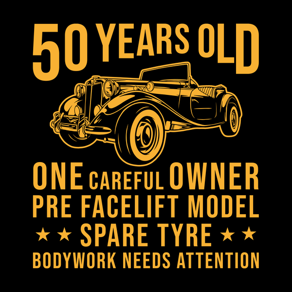 50 Years Old T Shirt