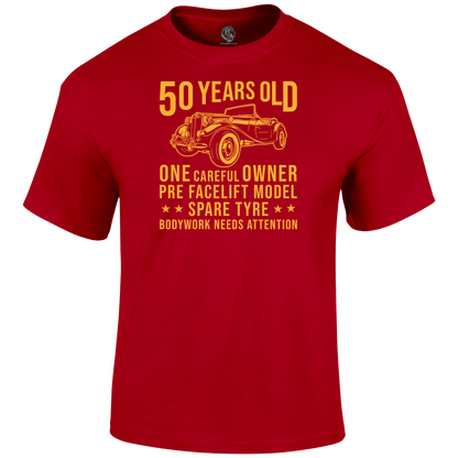 50 Years Old T Shirt