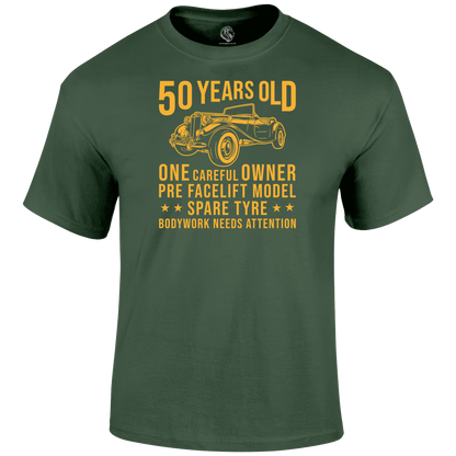 50 Years Old T Shirt