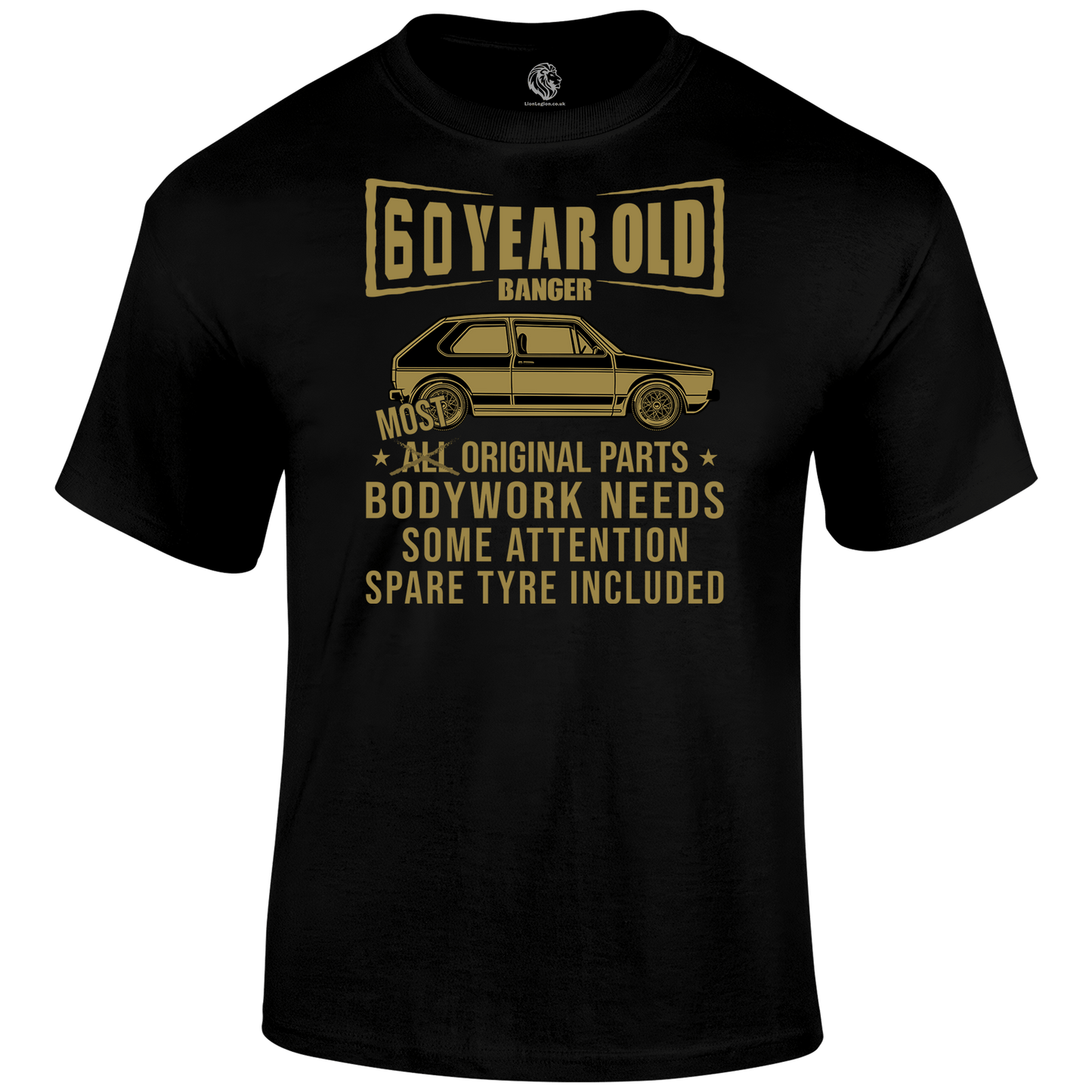 60 Year Old Banger T Shirt