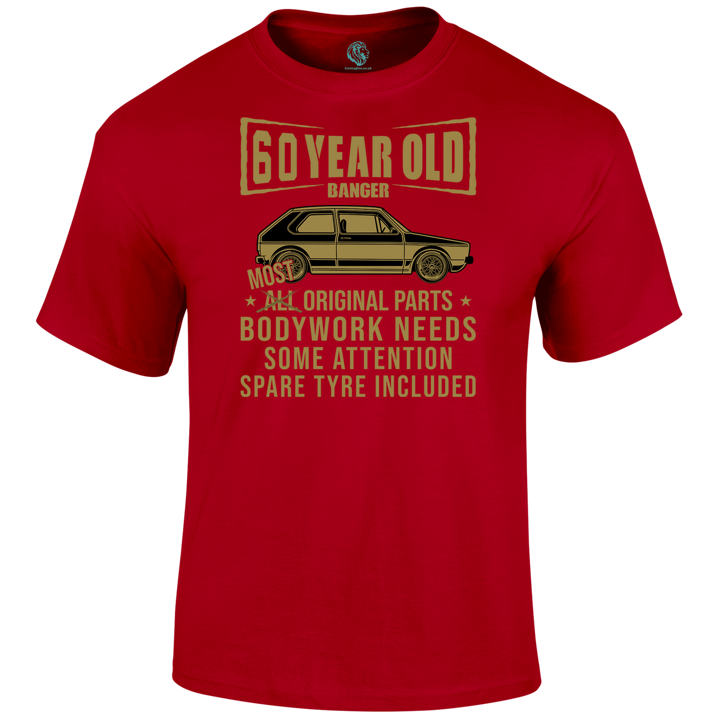 60 Year Old Banger T Shirt