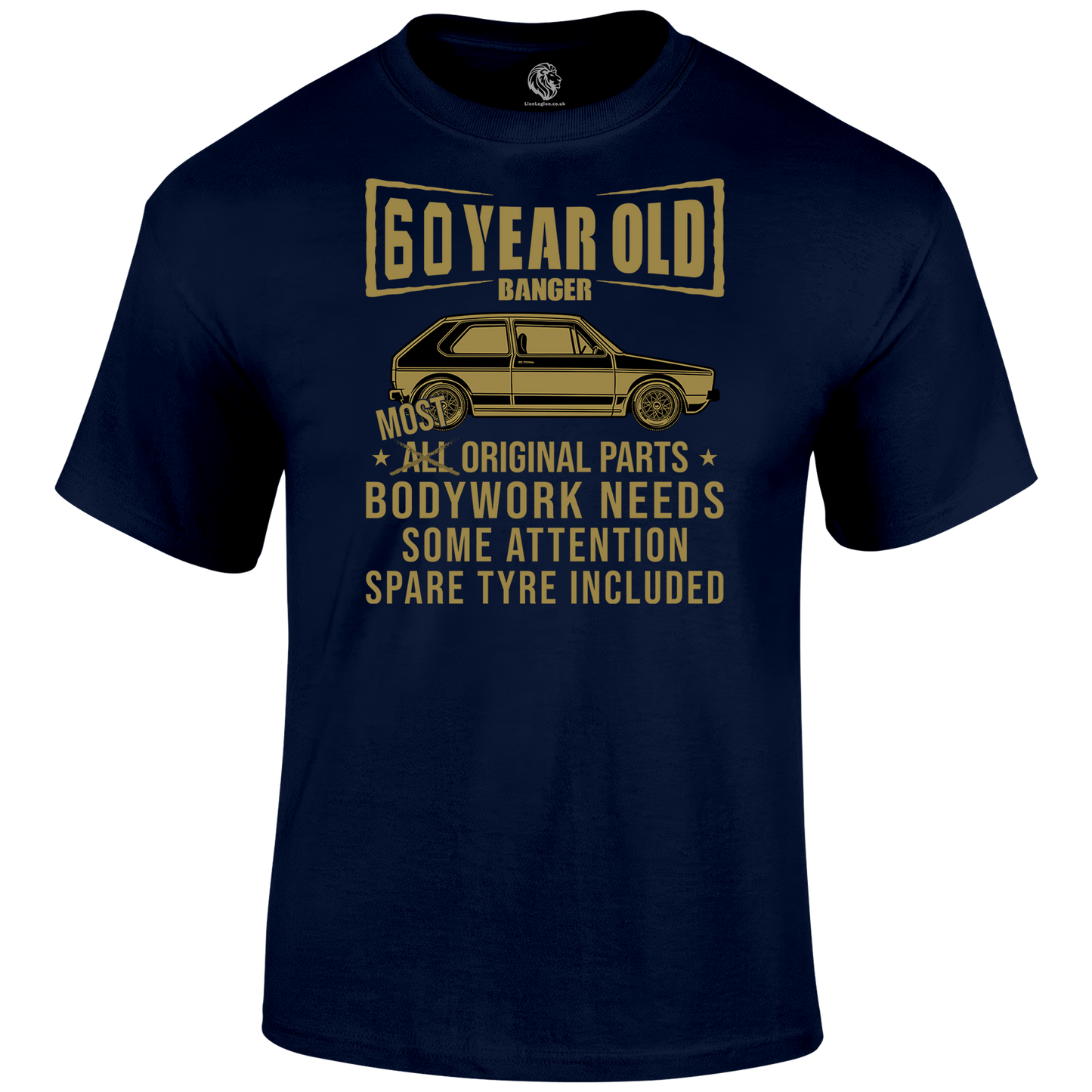 60 Year Old Banger T Shirt