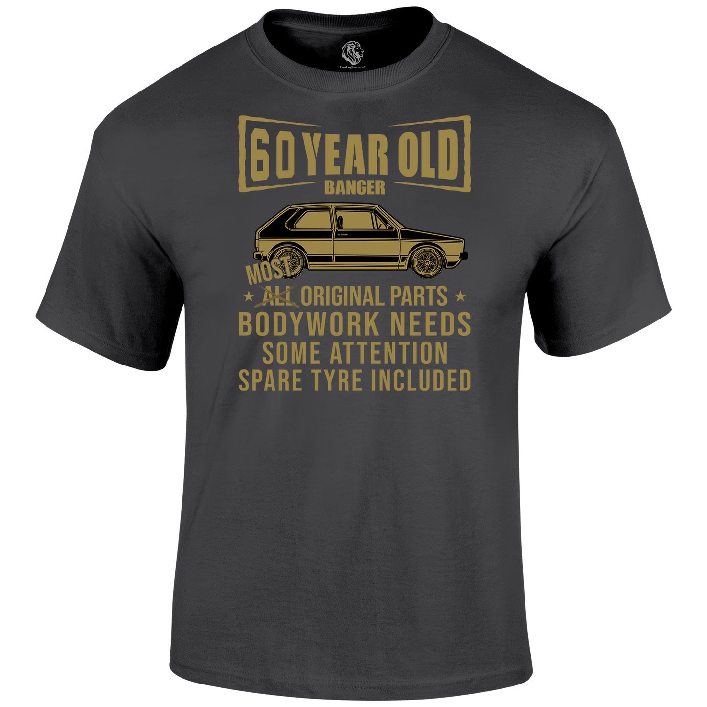60 Year Old Banger T Shirt