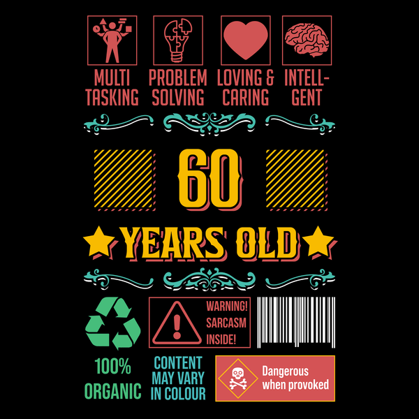 60 Years Old T Shirt