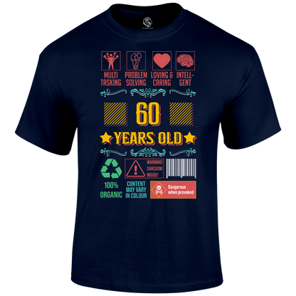60 Years Old T Shirt