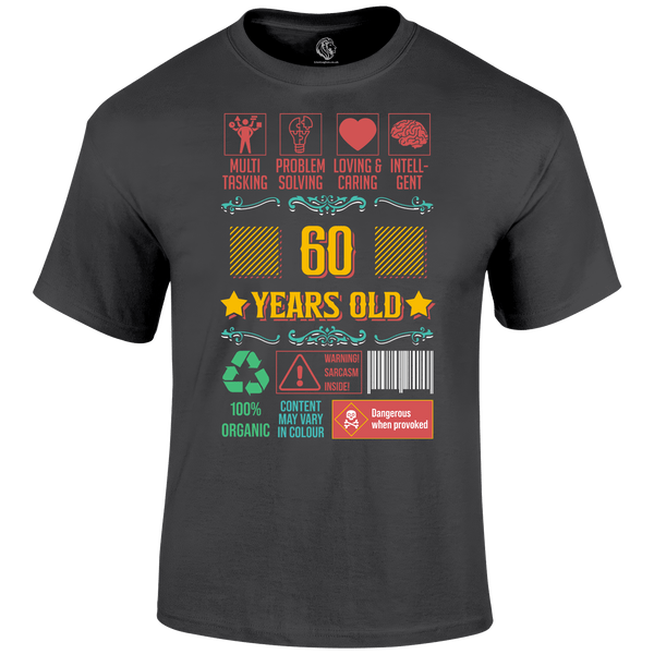 60 Years Old T Shirt