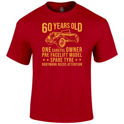 60 Years Old T Shirt
