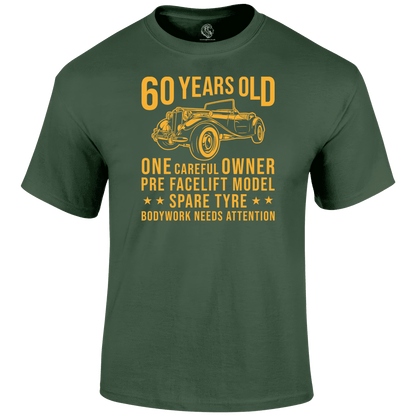 60 Years Old T Shirt