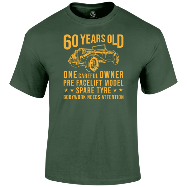 60 Years Old T Shirt