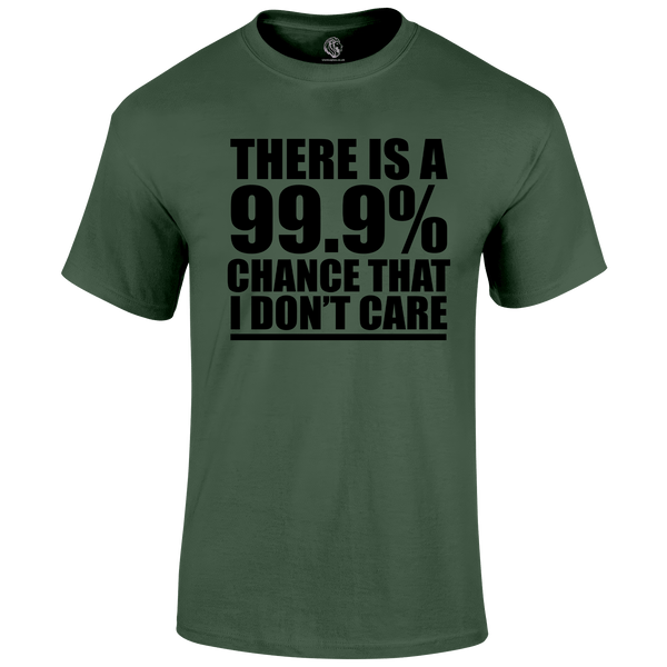 99% Chance T Shirt by Lion Legion 