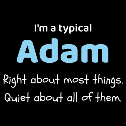 Adam Dad T Shirt