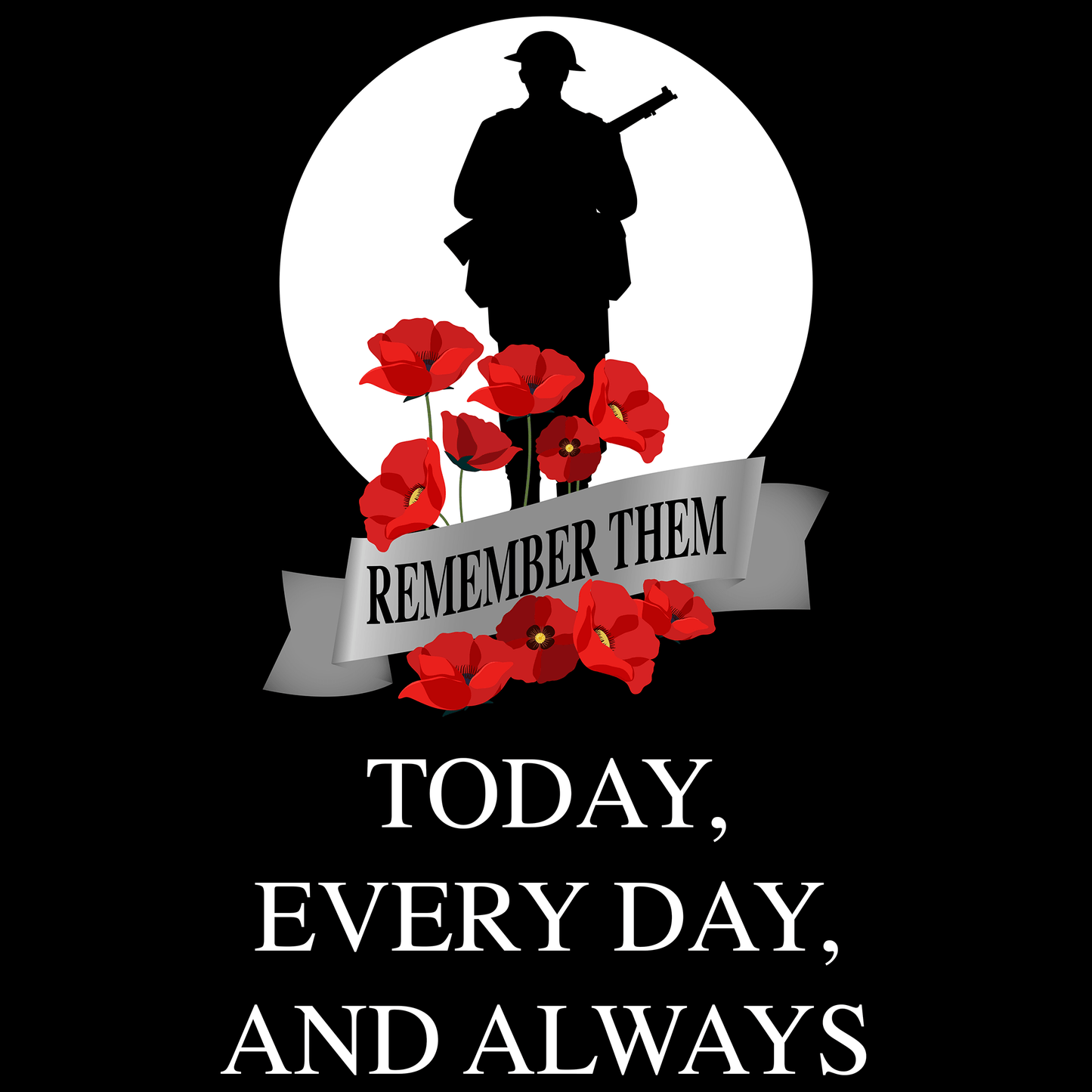 Always WW2 Remembrance Day Hoodie by Lion Legion 