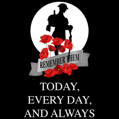 Always WW1 Remembrance Day Hoodie by Lion Legion 