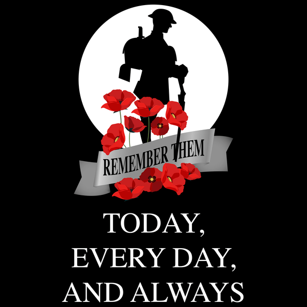 Always WW1 Remembrance Day Hoodie by Lion Legion 