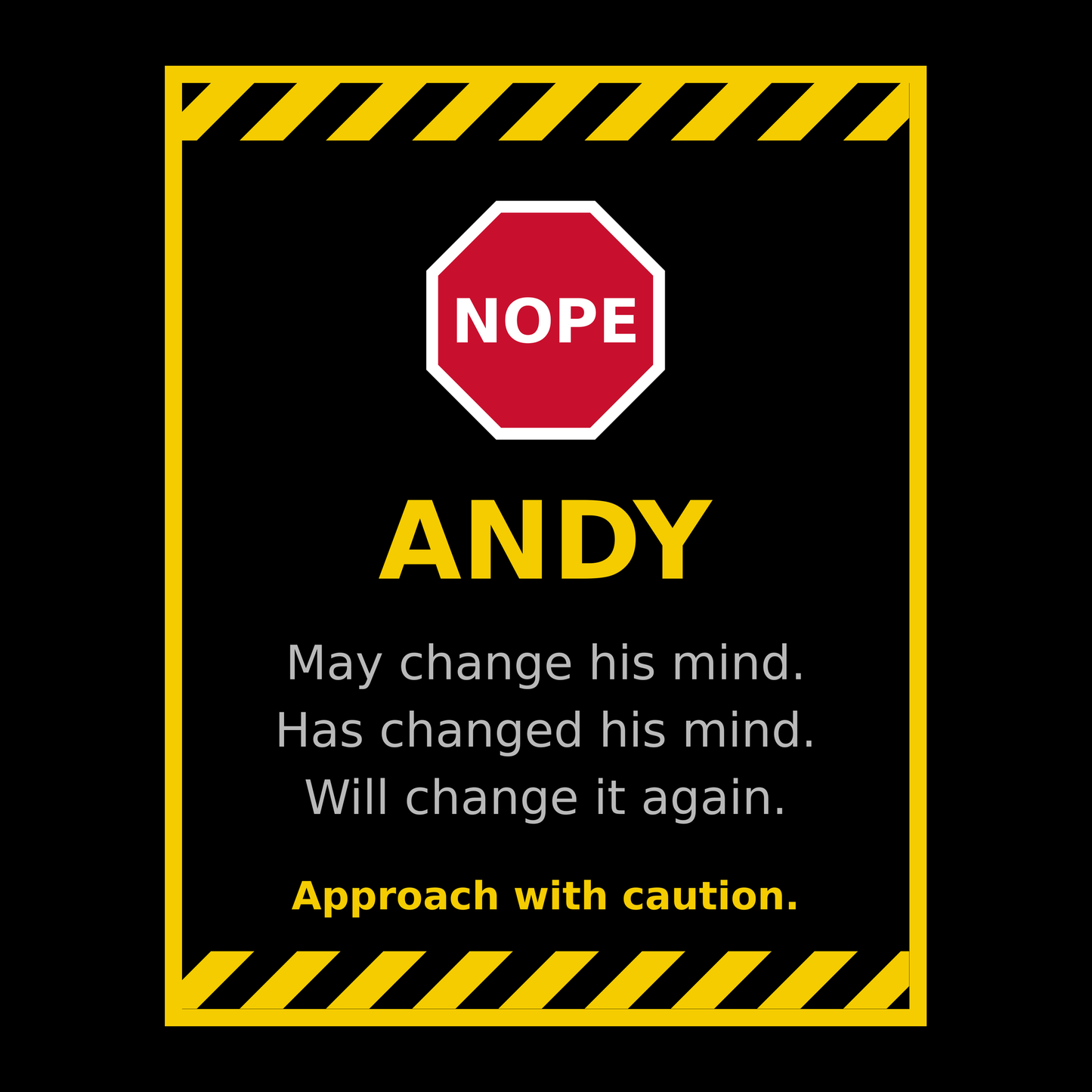 Funny Andy Gift T Shirt