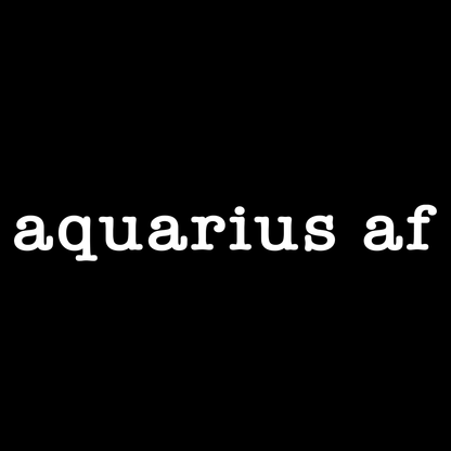 Aquarius AF T Shirt by Lion Legion 