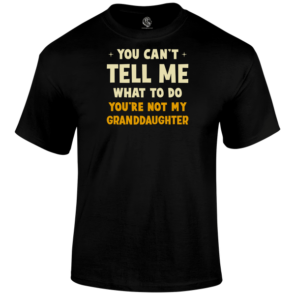 Not My Granddaughter T Shirt by Lion Legion 