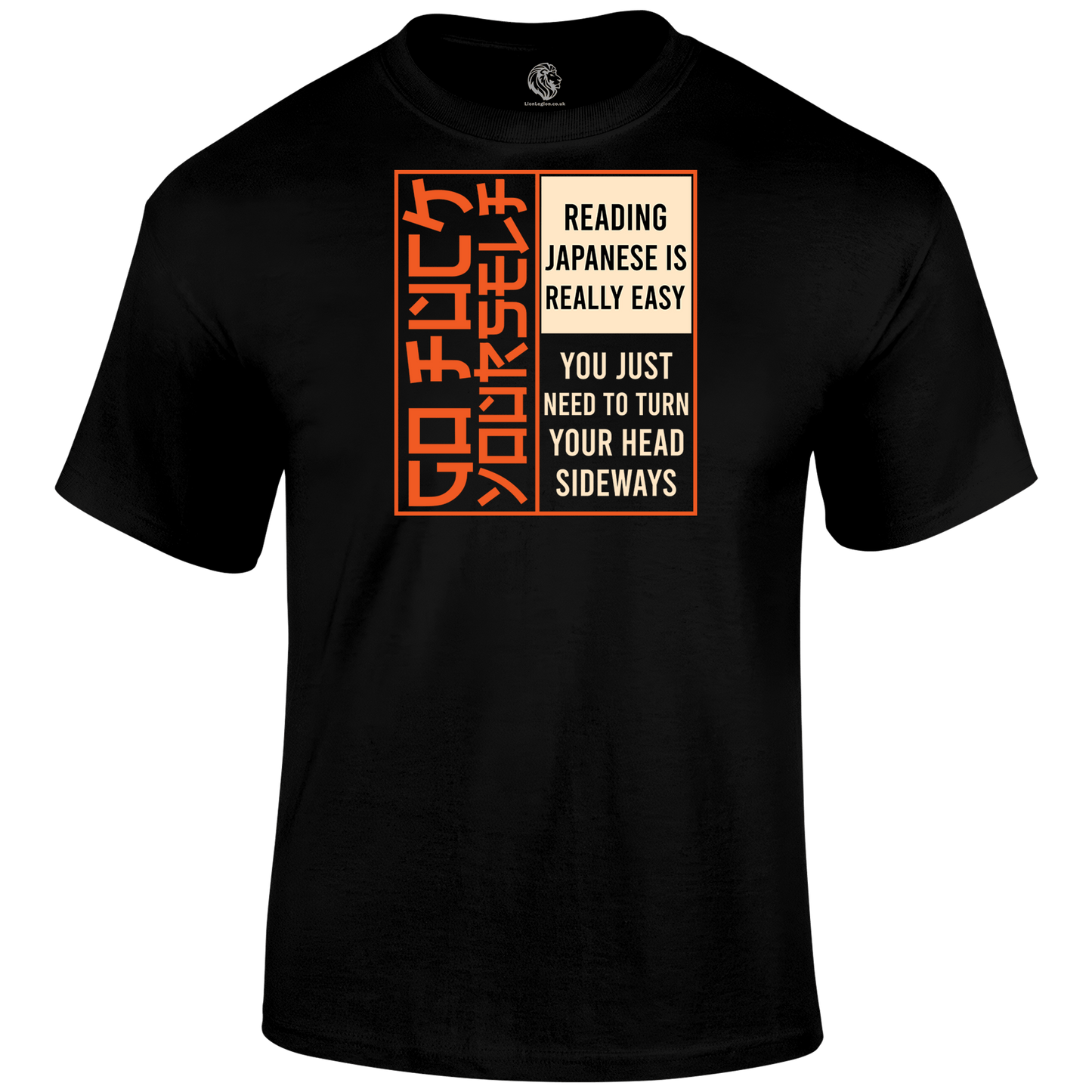 Learning Japanese T Shirt by Lion Legion 