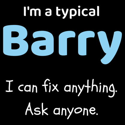 Barry Dad T Shirt