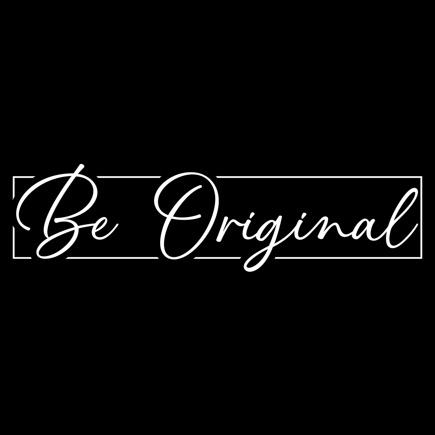 Be Original T Shirt by Lion Legion 