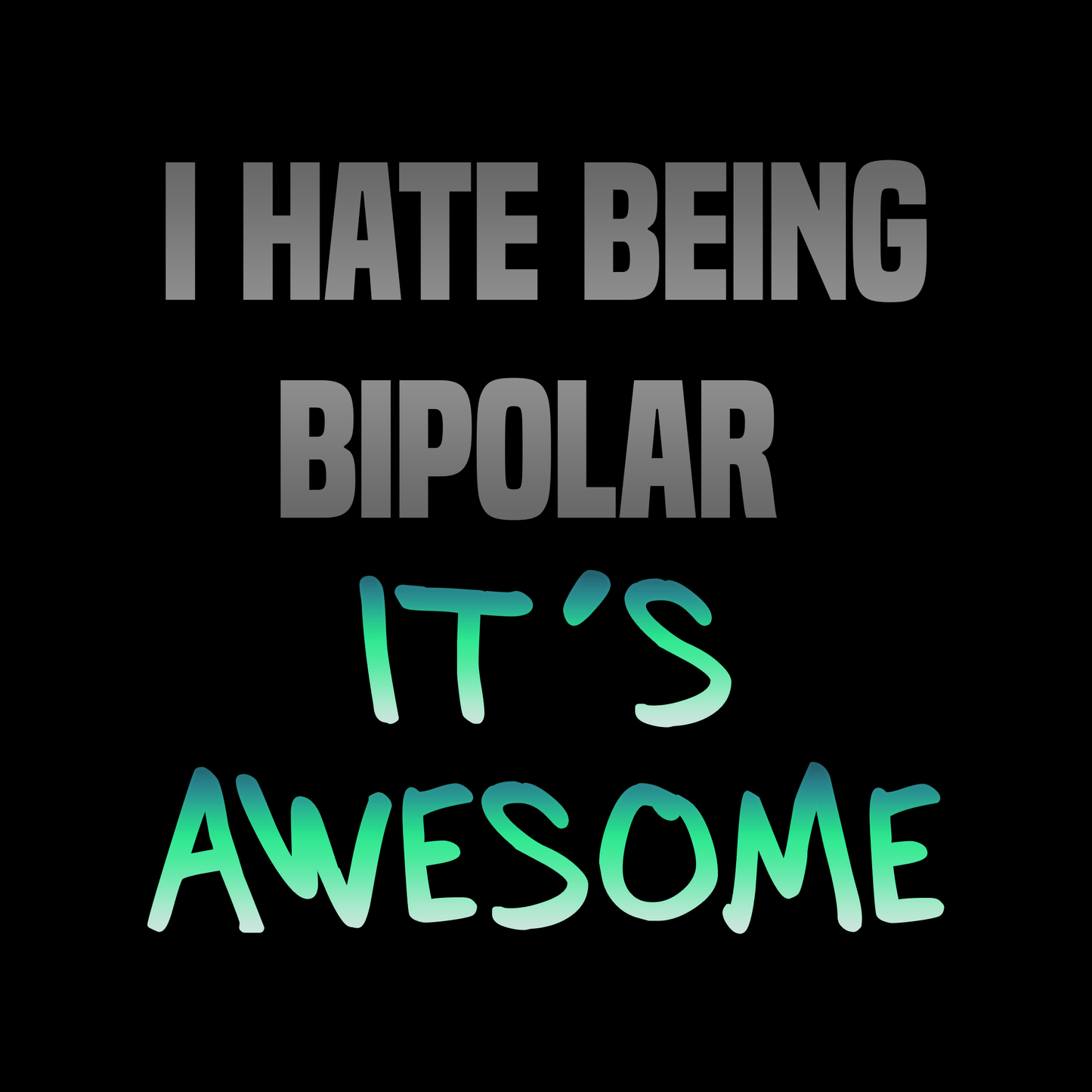 Bipolar T Shirt by Lion Legion 