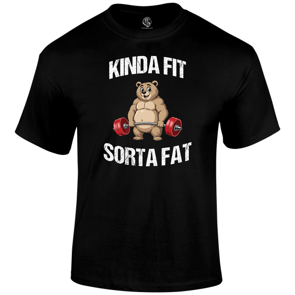 Kinda Fit Funny T Shirt by Lion Legion 