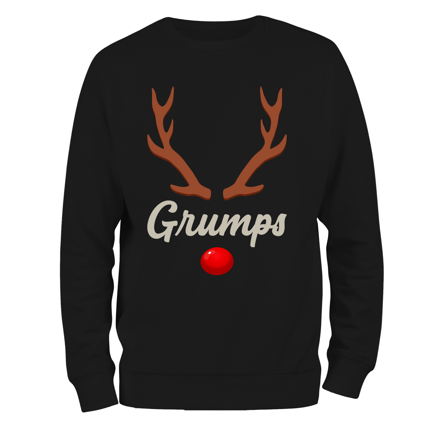 Rudolph Grumps Christmas Jumper by Lion Legion 