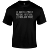Funny T Shirt Protons, Neutrons, Electrons And Morons