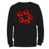Poppy Circle Remembrance Day Sweatshirt by Lion Legion 