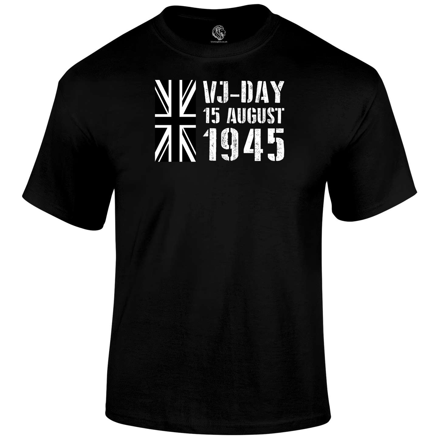 V-J Day Anniversary Remembrance T Shirt by Lion Legion 