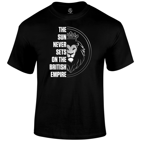 Sun Never Sets Patriotic T Shirt by Lion Legion 
