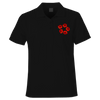 Poppy Circle Remembrance Day Polo Shirt by Lion Legion 