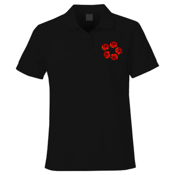 Poppy Circle Remembrance Day Polo Shirt
