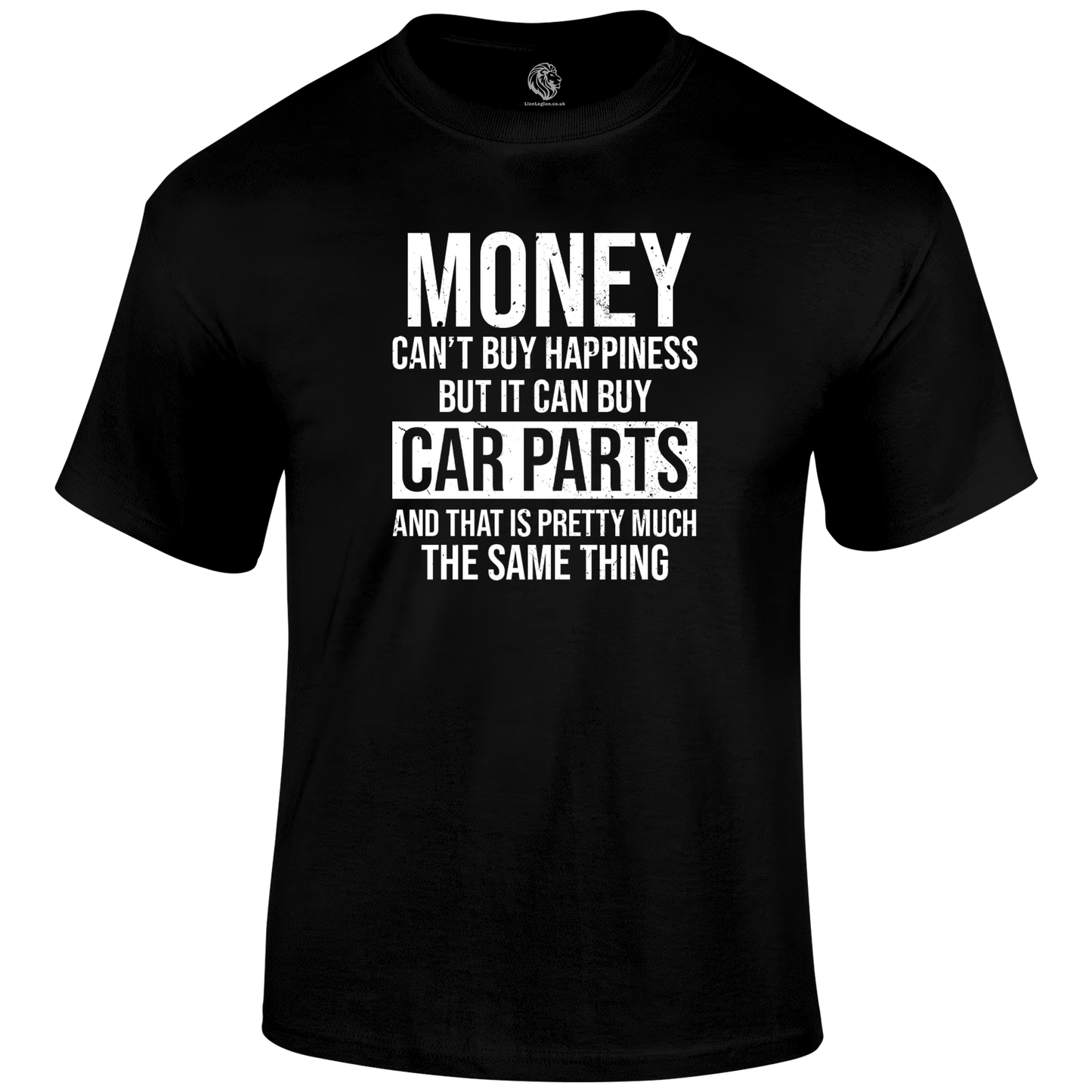 Car Parts T Shirt by Lion Legion 