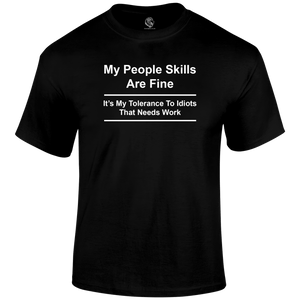 People Skills T Shirt