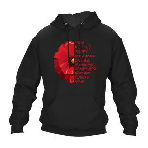 Little Poppy Remembrance Hoodie