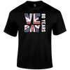 VE Day 80 Years T Shirt by Lion Legion 