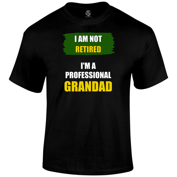 I'm A Professional Grandad T Shirt by Lion Legion 