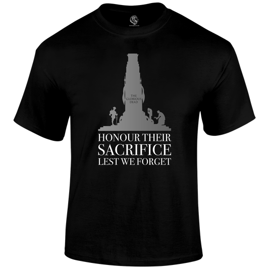 Honour Remembrance T Shirt by Lion Legion 