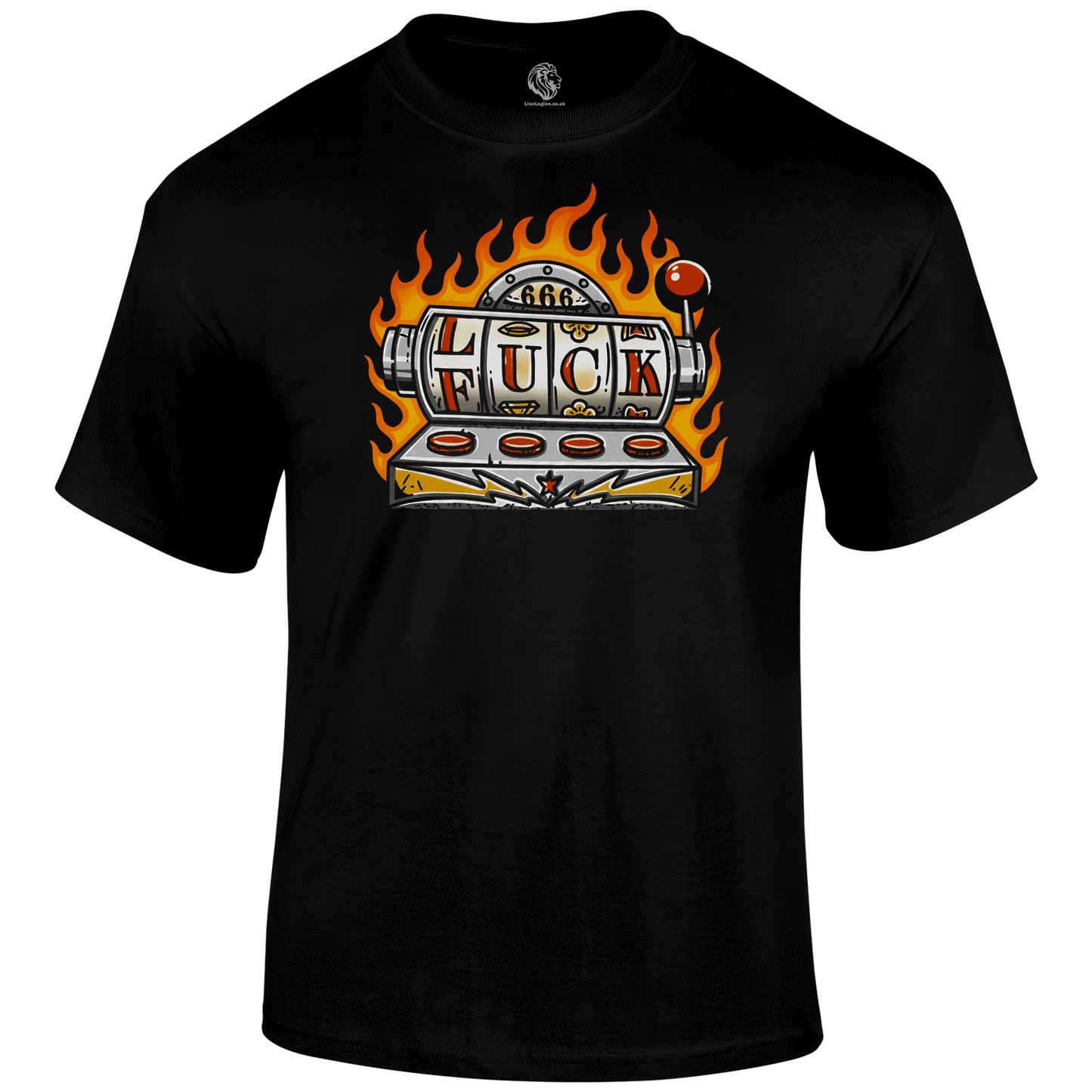 Lucky Funny T Shirt by Lion Legion 